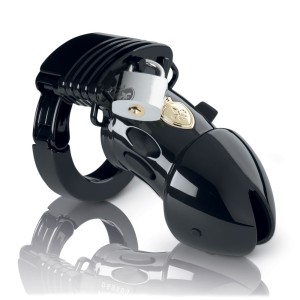 Mystim Pubic Enemy No 1 Black Edition Electrosex Cock Cage