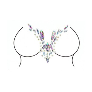Le Desir Dazzling Deep-v Cleavage Bling Sticker