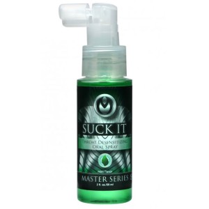 Master Series Suck It Throat Desensitizing Oral Sex Spray 2 Oz