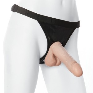 Vac-u-lock 7 Inch Realistic Cock With Ultra Harness