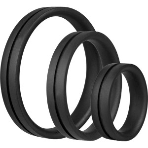 Screaming O Ringo Pro X3 Cock Rings Black