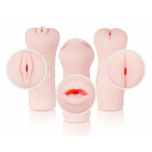 Adam And Eve Stroker Trio Flesh Masturbators