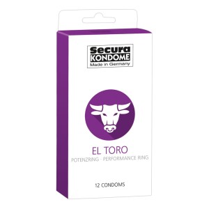 Secura Kondome El Toro Performance Ring X12 Condoms