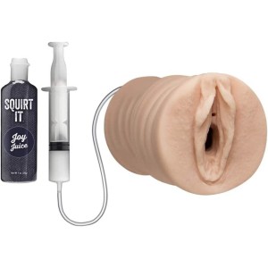 Squirting Pussy Stroker With Joy Juice Vanilla