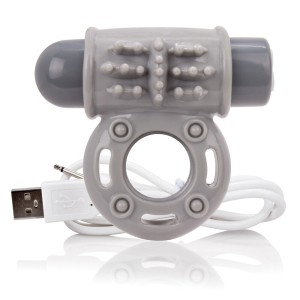 Screaming O Charged Owow Grey Vibrating Cock Ring
