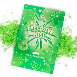 Explosive Kiss Mint Oral Sex Popping Candies 9g
