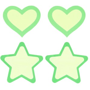 Peekaboo Pasties Glow In The Dark
