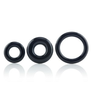 Screaming O Ringo X3 Cock Rings Black