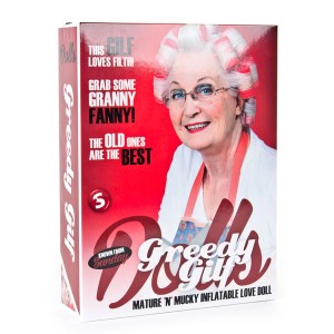Greedy Gilf Blow Up Doll