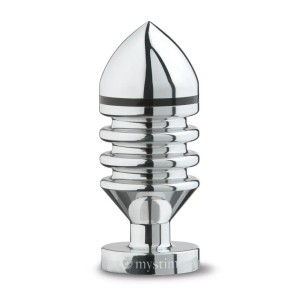 Mystim Hector Helix Large Aluminium Butt Plug