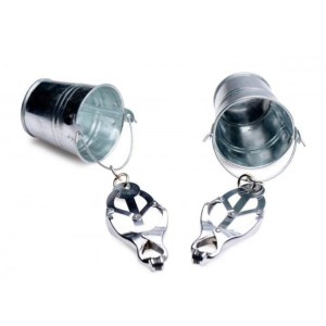 Master Series Nipple Clamps With Buckets