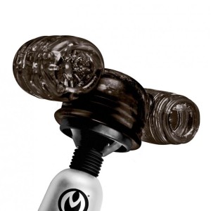 Master Series Thunder Stroke 2 In 1 Masturbation Wand Attachment