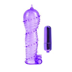 Classix Textured Sleeve And Bullet Purple