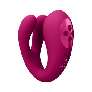 Vive Yoko Triple Action Vibe With Clit Pulse Waves