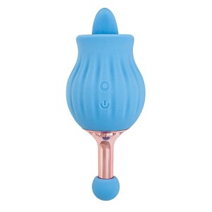 Clit-tastic Rose Bud Dual Massager Rechargeable