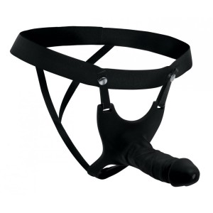 Size Matters Hollow Silicone Dildo Strap-on