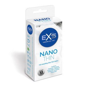Exs Nano Thin Condoms 12 Pack